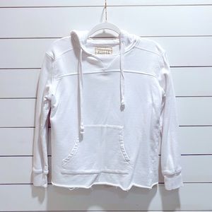 Closet Cleanout✨ Modern Canvas White Sweatshirt (Size S)